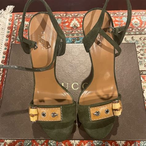 gucci green heals|gucci heels nordstrom.